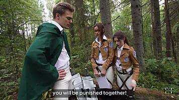 titan crew begs commander for mercy with wild sucking