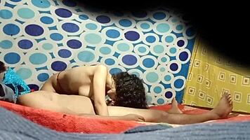 Spying on Busty Colombian Teacher Alexia