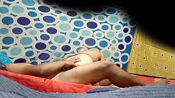 Spying on Busty Colombian Teacher Alexia