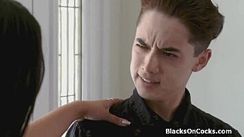 i'm wild for busty black roomies on white dick