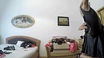 I saw girls backstage with no panties, shaking their asses.