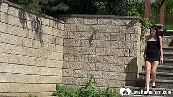 hey cutie, wanna see me tease my shaved body outdoors tonight?