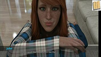 WVM 42 says, 'I'm spending quality time with my two girlfriends in this erotic game.'