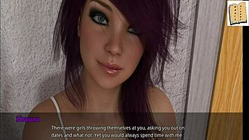WVM 42 says, 'I'm spending quality time with my two girlfriends in this erotic game.'