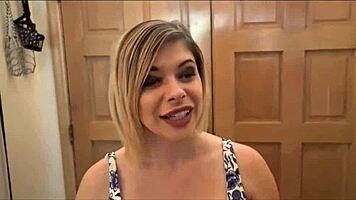 i'm messing around with step mom's friend sara st clair