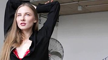 hey guys, watch skinny russian teen stella do a sensual striptease for playboy! 🔥