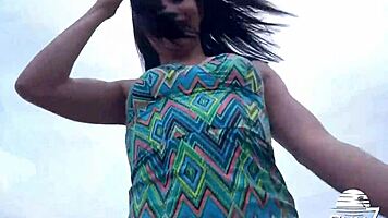 Mary Luthay feels thrilled preparing for interracial double with guys.