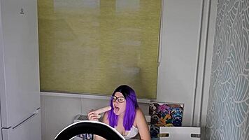 this is how real homemade porn is made with sloppy blowjobs 😈