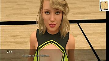 zoe in wvm 60 loves to tease everyone around