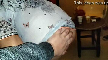 Risky Blowjob on Egypt Hotel Balcony