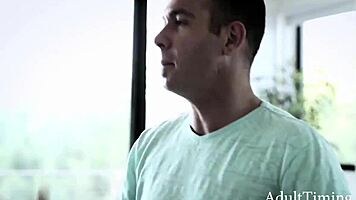 hey, i'm turning my lesbian stepsis straight with riding and blowjob