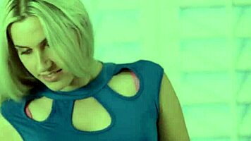 Young Blonde Aggressively Gobbles Massive Black Cock in Interracial Scene