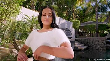 Mila monet debuts with big booty blowjob