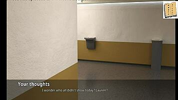 Shauna Sucks Big Cock at the Gym in 3D