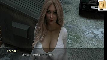 Holy shit, fucking huge tits blonde with monster cock in the car amateurs!