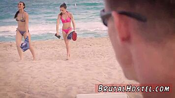 Teen catches milf sucking cock hard in bedroom