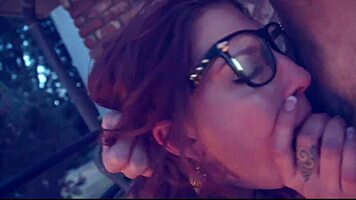 Teen meets older man at football practice and rides his cock roughly