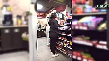 Stranger cums in pussy