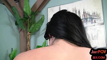 Amateur Teen Deepthroats In POV Before Getting Her Pussy Drilled Hard