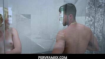 Can you blame the stepdad for getting handsy with this hot milf?