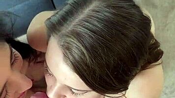 in this pov compilation, hot girls eagerly lick my lollipop with horny passion