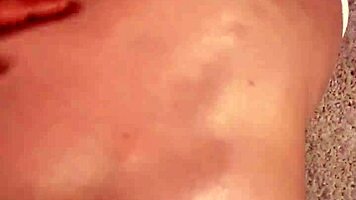 a huge facial load made horny beauty happy this morning pov