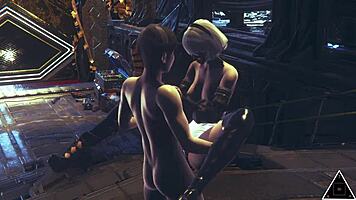 Honeyselect2 2B Nier Have Uncensored Anime Sex With Blowjob And Creampie!