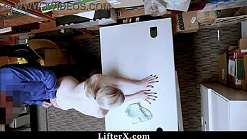 teen caught burglarizing gets punished with fucking and blowjob by lifterx