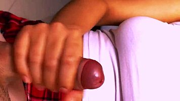 Close Friend and Roommate Share Intimate Exciting Night Together