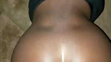 This amateur ebony teen is fucking and getting cumshot in unreleased compilation part 2