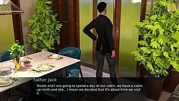 hey, that was close with father jack almost catching us 😅