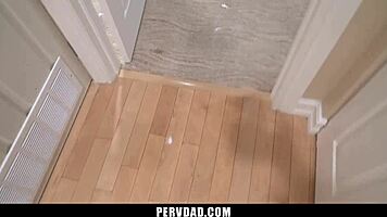 Stepdaughter asks stepdad for shaving help in private