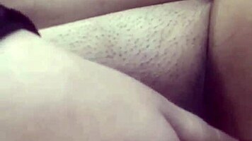 Indian wife plays with her body