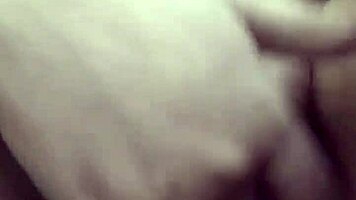 Indian wife plays with her body