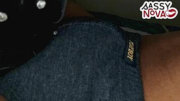 sexy teen deepthroats and jerks cock 😍