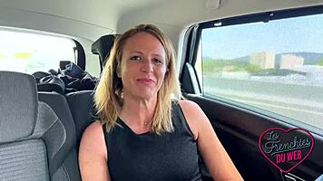 julie the naughty milf explores wild pleasure in french trio