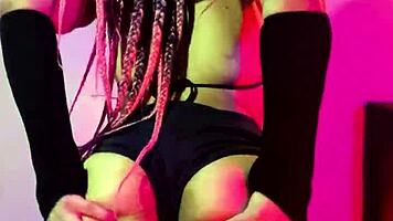 Sofie Lollipop, the Nerdy Otaku, Makes a Naruto-Themed Call Until She Finishes Strong.