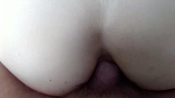 Stepsister's ass creampied on the lake.