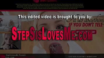 Skinny latina stepsister teen sucks shlong!