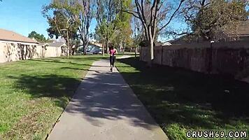 I watch my step daughter in the pool, she's so money hungry for sex!