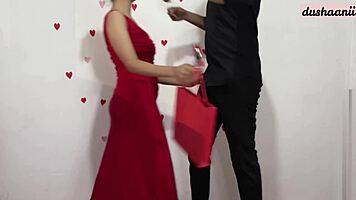 beautiful asian couple hard fuck and cum inside after dancing class