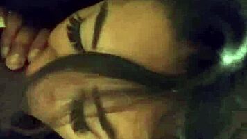 la teen 18+a swallows a full load. her tattooed body craves that latina heat.