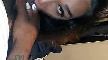 la teen 18+a swallows a full load. her tattooed body craves that latina heat.