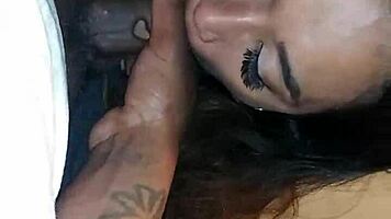 la teen 18+a swallows a full load. her tattooed body craves that latina heat.