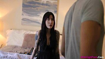 Goth Charlotte in Family Favors