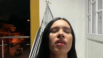 Outdoor Anal Sex On Balcony!