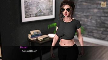 Hazel Boldly Helps AV With Intense Nursing Back To Pleasure In This Homemade 3D Scene