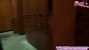 German Teen Anal In Changing Room Pov