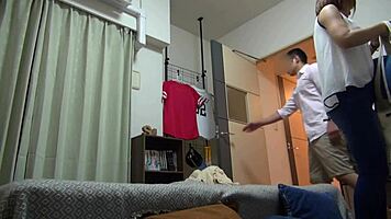 I fuck Minami in hidden room