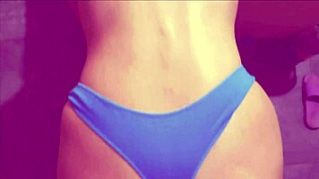 i play with lena's skinny pussy, licking and masturbating her to orgasm